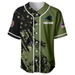 Carolina Panthers x USMC Veteran 3D Baseball Jersey Limited 2026 Custom Your Name