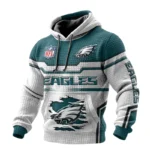 Philadelphia Eagles Waffle Pullover Hoodie 3D