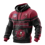 Tampa Bay Buccaneers Waffle Pullover Hoodie 3D