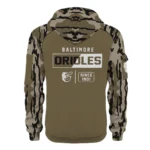 Baltimore Orioles Half Zip Hoodie Customize Your Name