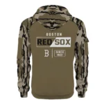Boston Red Sox Half Zip Hoodie Customize Your Name