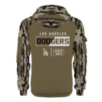 Los Angeles Dodgers Half Zip Hoodie Customize Your Name