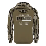 Milwaukee Brewers Half Zip Hoodie Customize Your Name