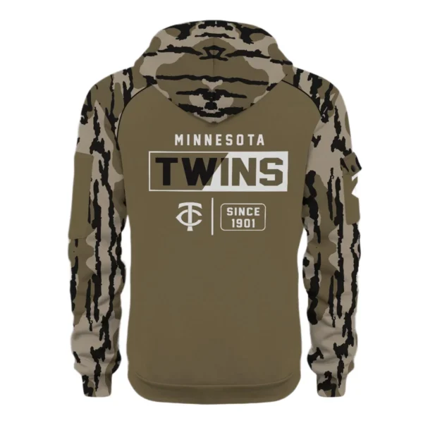 Minnesota Twins Half Zip Hoodie Customize Your Name