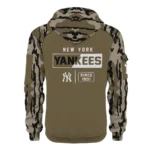 New York Yankees Half Zip Hoodie Customize Your Name