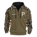 Pittsburgh Pirates Half Zip Hoodie Customize Your Name