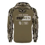 San Diego Padres Half Zip Hoodie Customize Your Name