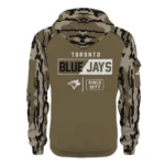 Toronto Blue Jays Half Zip Hoodie Customize Your Name