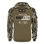 Houston Rockets Half Zip Hoodie Customize Your Name