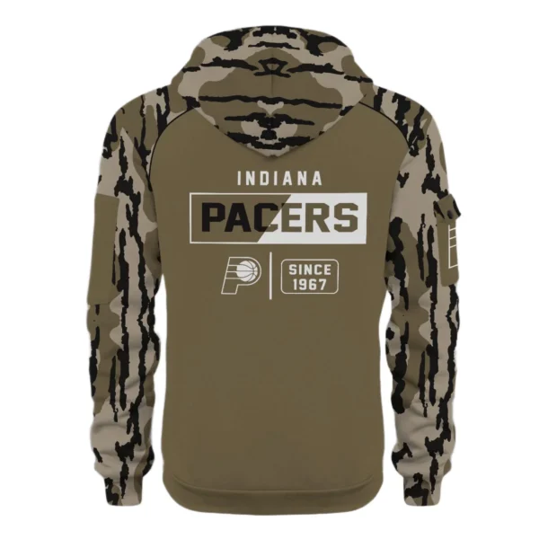 Indiana Pacers Half Zip Hoodie Customize Your Name