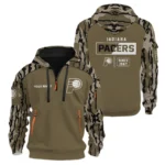Indiana Pacers Half Zip Hoodie Customize Your Name