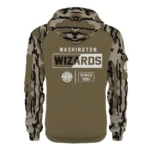 Washington Wizards Half Zip Hoodie Customize Your Name