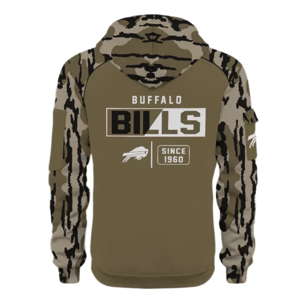 Buffalo Bills Half Zip Hoodie Customize Your Name