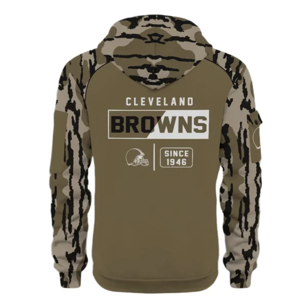 Cleveland Browns Half Zip Hoodie Customize Your Name