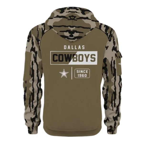 Dallas Cowboys Half Zip Hoodie Customize Your Name