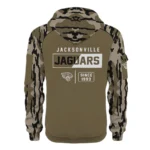 Jacksonville Jaguars Half Zip Hoodie Customize Your Name