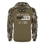 New Orleans Saints Half Zip Hoodie Customize Your Name