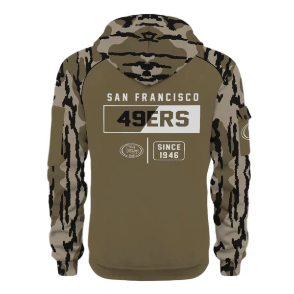 San Francisco 49ers Half Zip Hoodie Customize Your Name