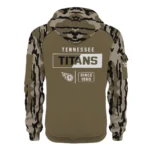 Tennessee Titans Half Zip Hoodie Customize Your Name