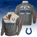 Indianapolis Colts Knitted Ribbed Corduroy Sweatshirt Pullover Sweater Custom Your Name