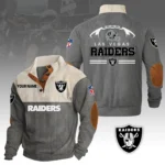 Las Vegas Raiders Knitted Ribbed Corduroy Sweatshirt Pullover Sweater Custom Your Name