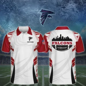 Atlanta Falcons 3D Polo Shirt Custom Your Name