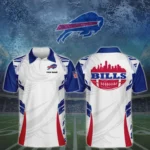 Buffalo Bills 3D Polo Shirt Custom Your Name