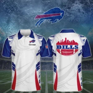 Buffalo Bills 3D Polo Shirt Custom Your Name