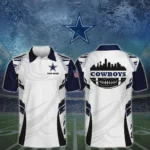 Dallas Cowboys 3D Polo Shirt Custom Your Name