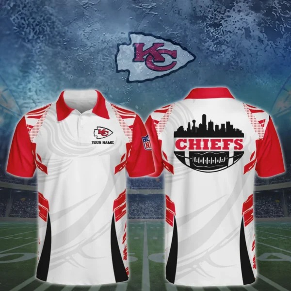 Kansas City Chiefs 3D Polo Shirt Custom Your Name