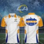 Los Angeles Rams 3D Polo Shirt Custom Your Name