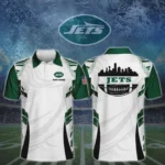 New York Jets 3D Polo Shirt Custom Your Name