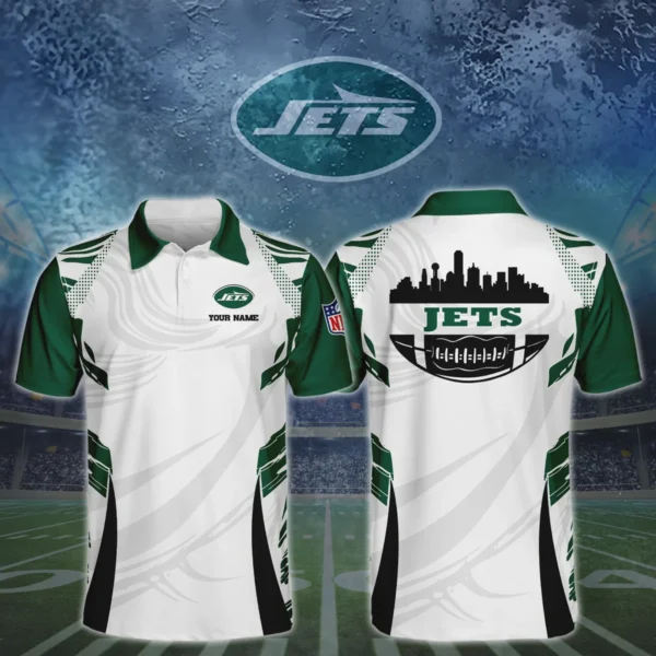 New York Jets 3D Polo Shirt Custom Your Name