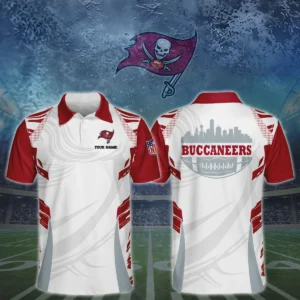 Tampa Bay Buccaneers 3D Polo Shirt Custom Your Name