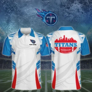 Tennessee Titans 3D Polo Shirt Custom Your Name