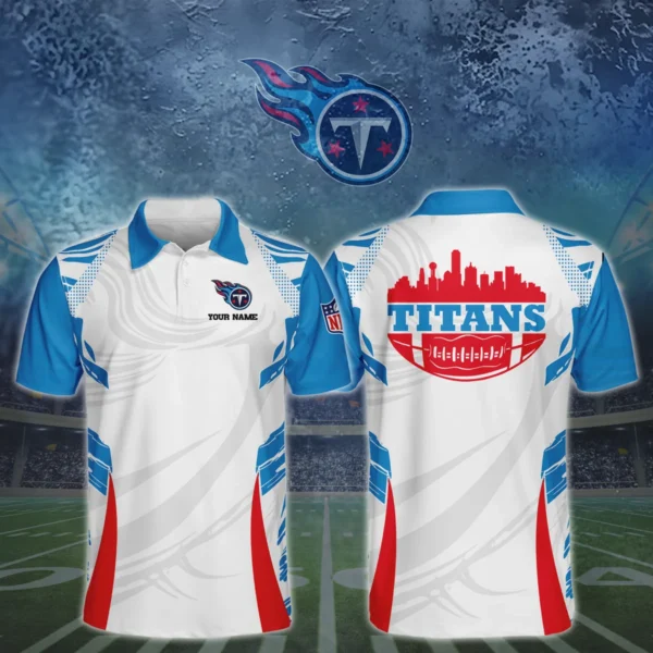 Tennessee Titans 3D Polo Shirt Custom Your Name