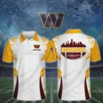 Washington Commanders 3D Polo Shirt Custom Your Name