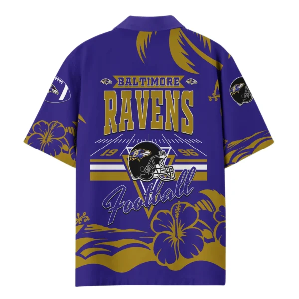 Baltimore Ravens Hawaiian Shirt 2026 Limited Custom Name