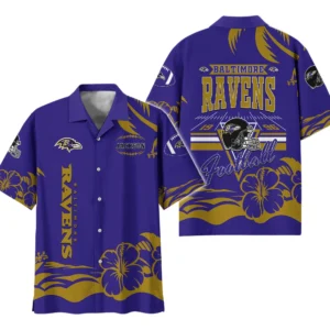 Baltimore Ravens Hawaiian Shirt 2026 Limited Custom Name