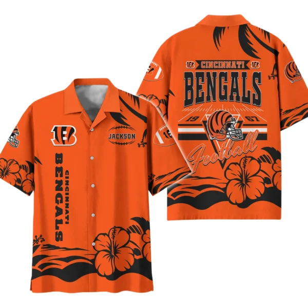 Cincinnati Bengals Hawaiian Shirt 2026 Limited Custom Name