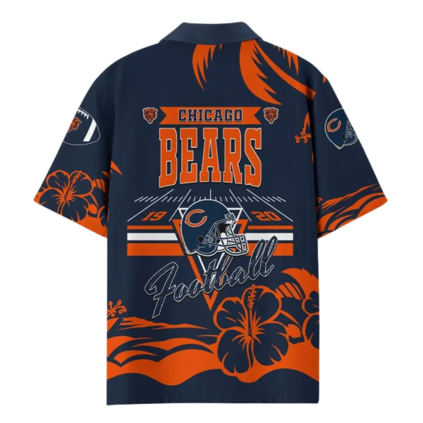 Chicago Bears Hawaiian Shirt 2026 Limited Custom Name