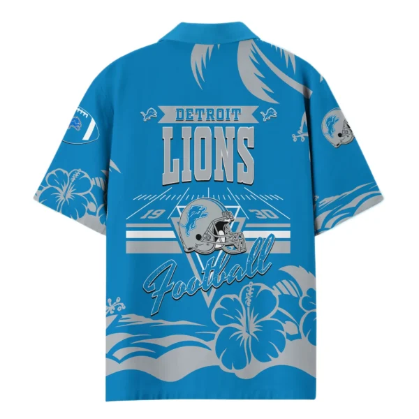 Detroit Lions Hawaiian Shirt 2026 Limited Custom Name