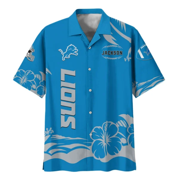 Detroit Lions Hawaiian Shirt 2026 Limited Custom Name