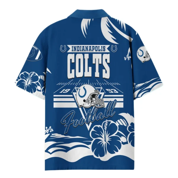 Indianapolis Colts Hawaiian Shirt 2026 Limited Custom Name