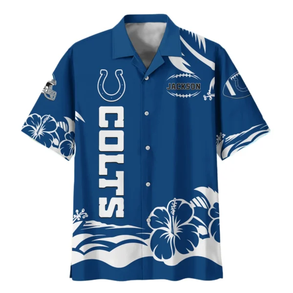 Indianapolis Colts Hawaiian Shirt 2026 Limited Custom Name