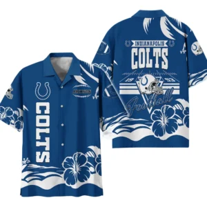 Indianapolis Colts Hawaiian Shirt 2026 Limited Custom Name