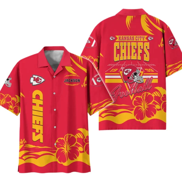 Kansas City Chiefs Hawaiian Shirt 2026 Limited Custom Name