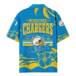 Los Angeles Chargers Hawaiian Shirt 2026 Limited Custom Name