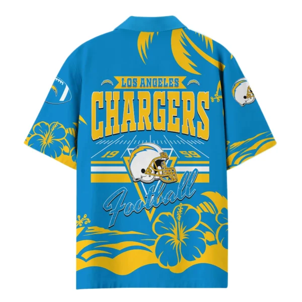Los Angeles Chargers Hawaiian Shirt 2026 Limited Custom Name