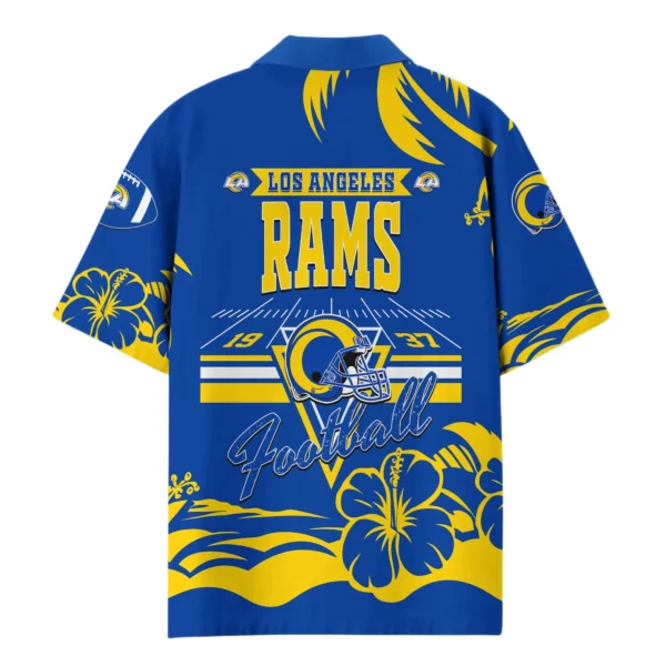 Los Angeles Rams Hawaiian Shirt 2026 Limited Custom Name